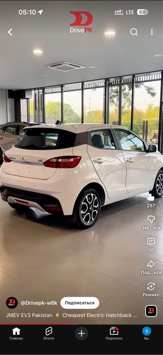 Электромабиль Ренаулть Жмев Сотилади Renault Jmev 3