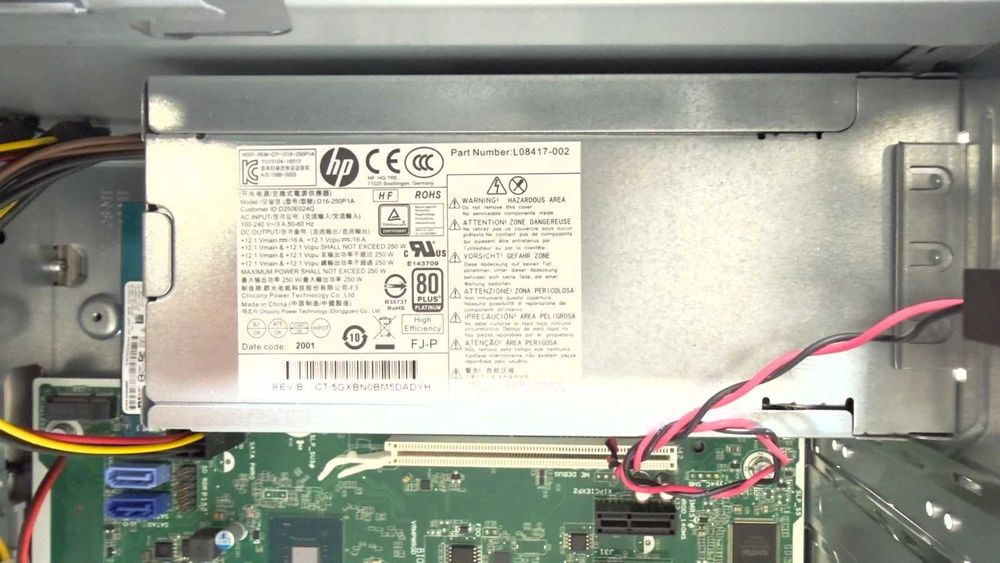 HP ProDesk 600 G5, Core i5 9500, 8GB DDR4, 256GB SSD