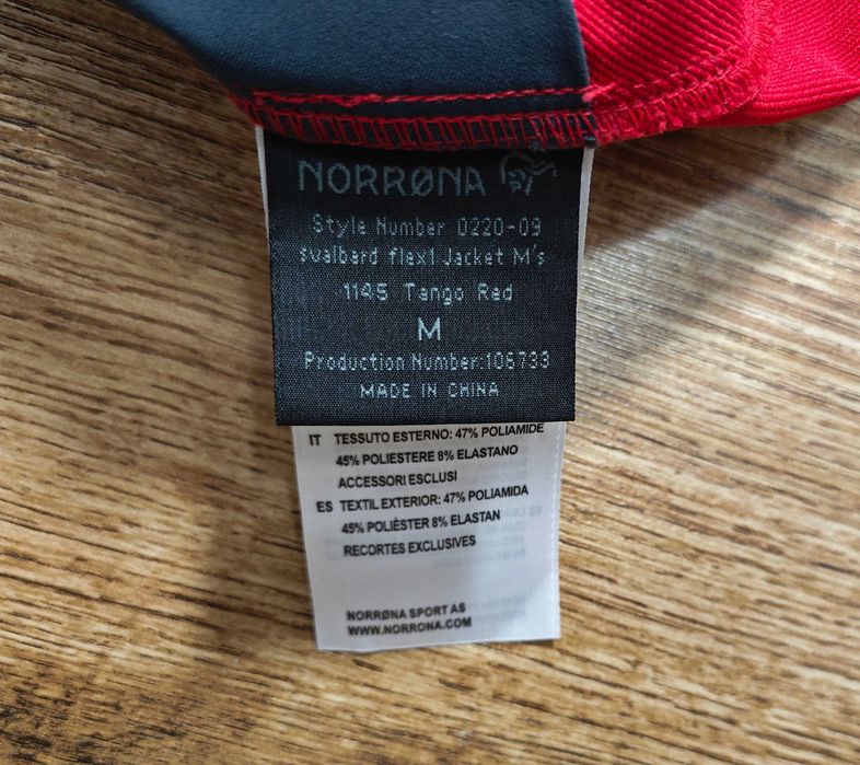 Norrona Svalbard Flex1 Оригинално мъжко яке размер  М