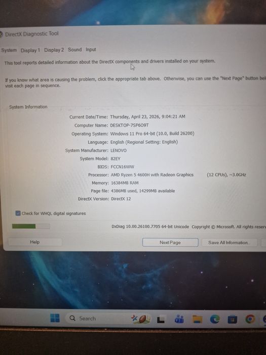 Laptop Lenovo Ideapad Gaming 3