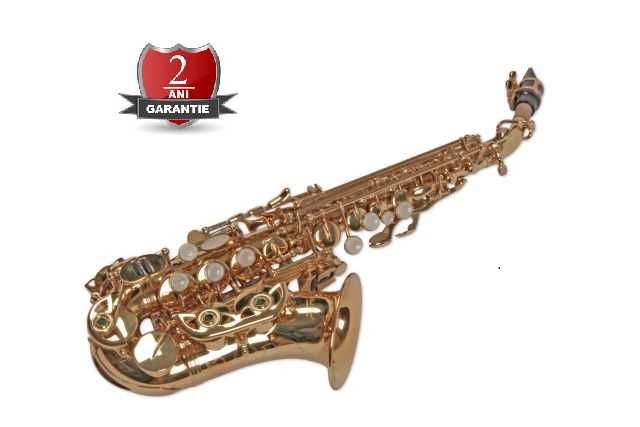 Sopranina Saxofon Sopran curbat Karl Glaser AURIU NOU Si bemol