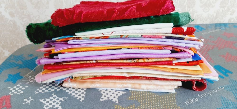 Отрезы разные велюр, шерсть, х/б