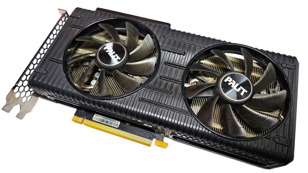 Palit RTX 3060 Ti Dual 8GB | Жағдайы мінсіз | Қорабы бар |72°C FurMark