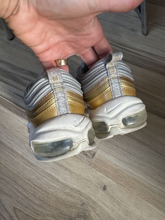 Оригинални маратонки Nike Air Max 97 Metallic Gold! 39 н