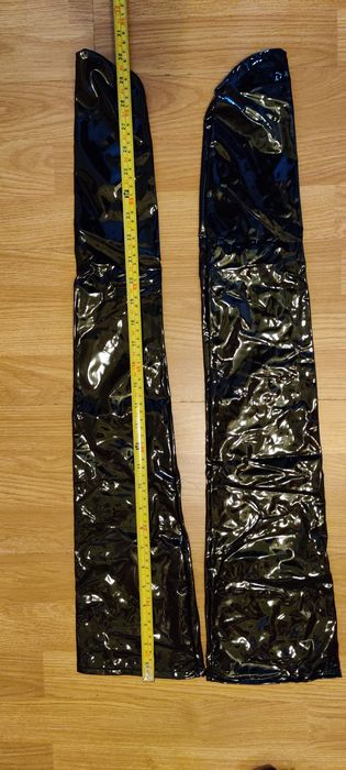 Top sexy cu strampi PVC lucios dame