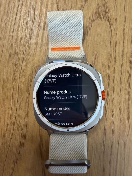Smartwatch SAMSUNG Galaxy Watch Ultra 2025, 47 mm, LTE, Wi-Fi, Android, White