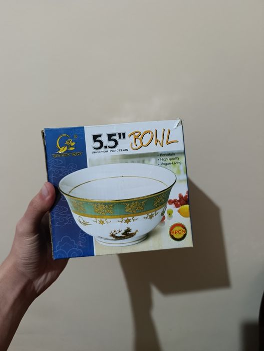 Madonna nabor: choynak 1ta ,kosa 6ta, piyola 6 ta