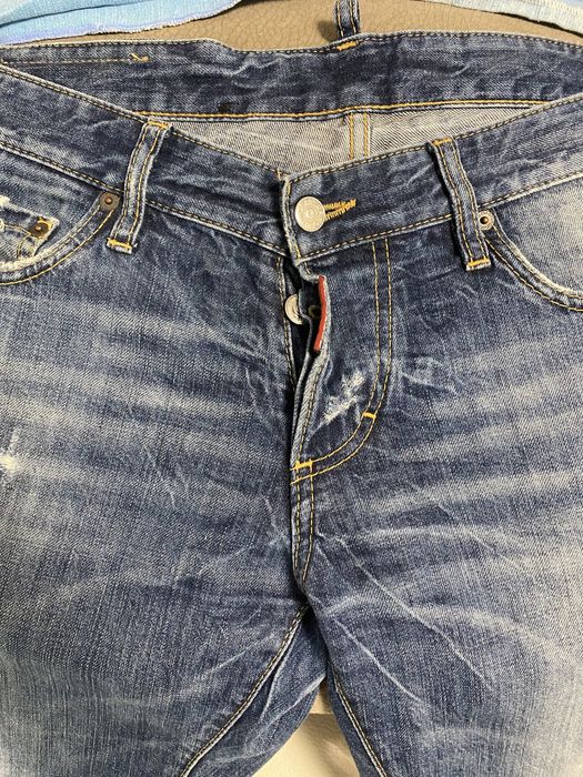 Jeans Dsquared albastri