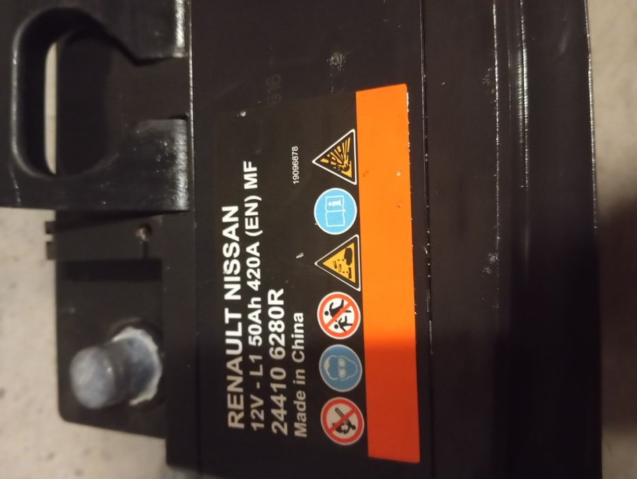 Baterie auto Renault Nissan 50 amperi stare perfectă