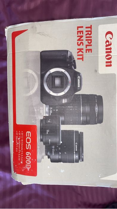 Фотоаппарат Canon EOS 600D