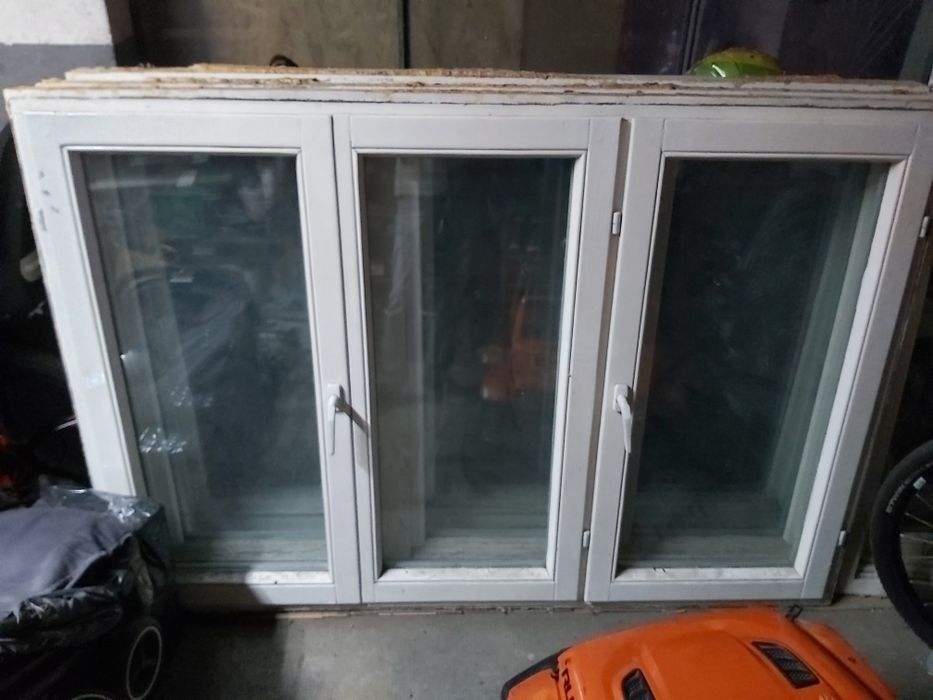 Geam termopan din lemn masiv stratificat 5buc geam baie