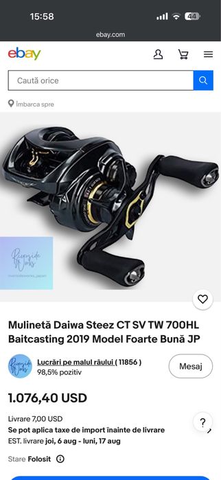 Vand 2 mulinete shimano vanquish si Daiwa