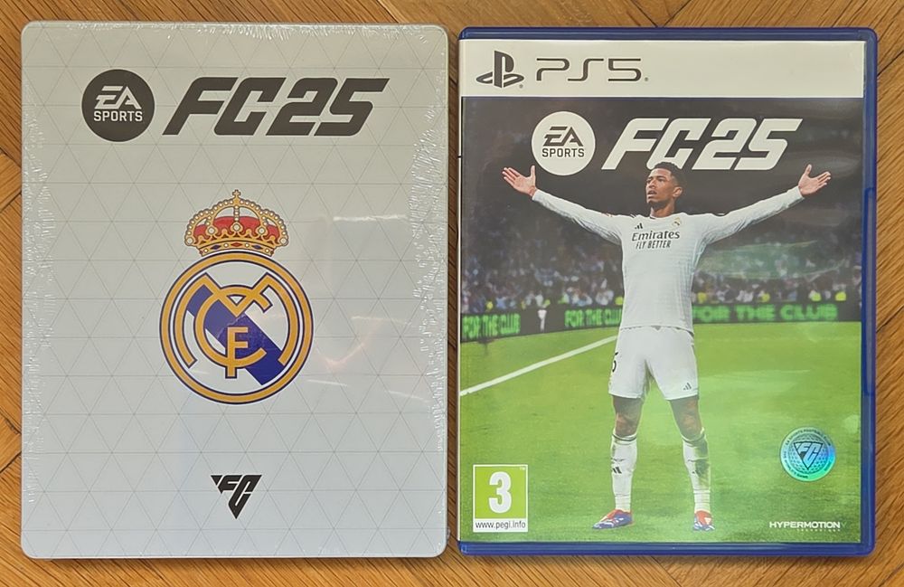 FC25 + метална кутия PS5 Playstation 5 FIFA 2025 25 Плейстейшън футбол