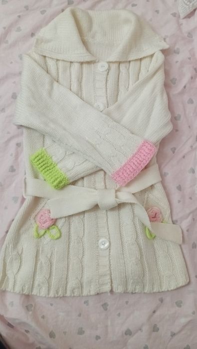 Кардиган вязаный