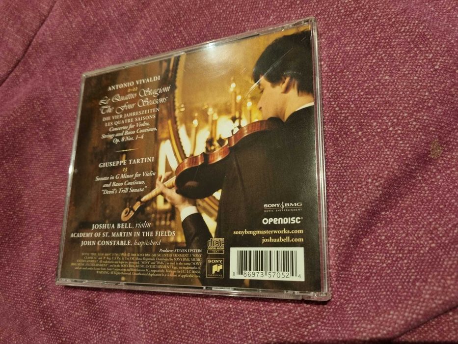 CD - Joshua Bell - Vivaldi - The four seasons