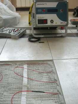 Поиск мест повреждения теплого пола Алматы ремонт теплого пола