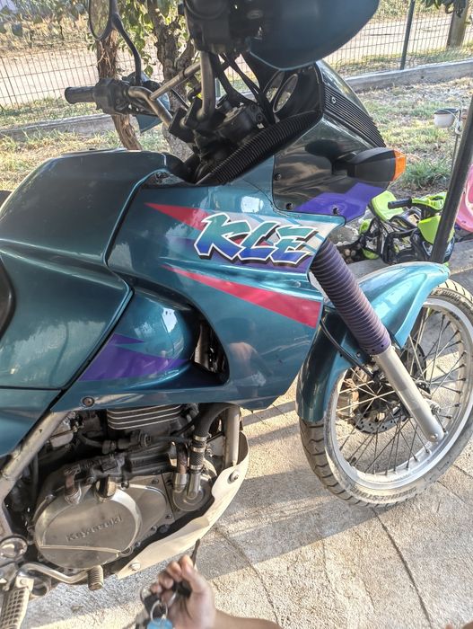 Kawasaki kle500 ендуро