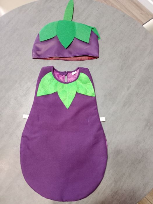 Костюм баклажана.