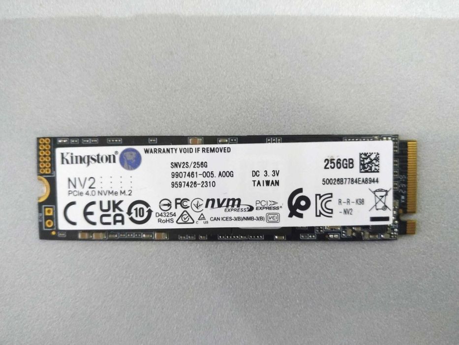 M2 Nvme SSD Kingston 256