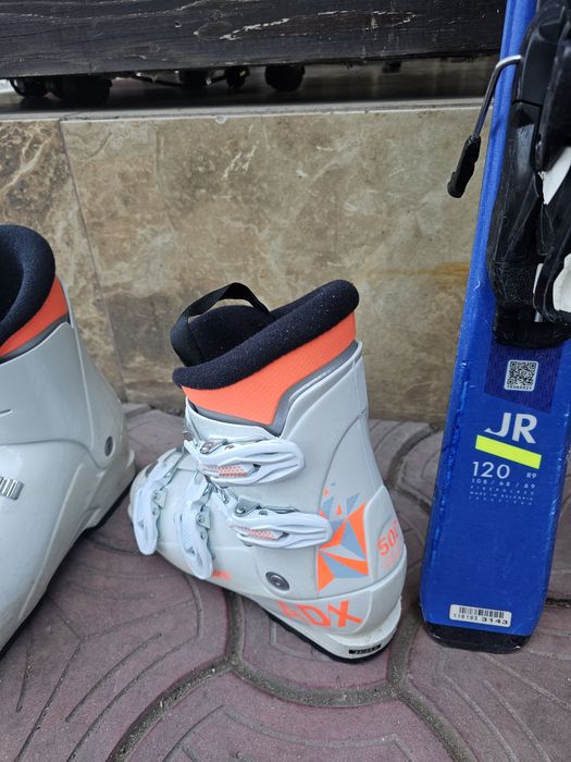Set schiuri salomon si clapari junior 120
