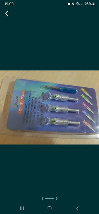 Nock luminos pt arbaleta si arc