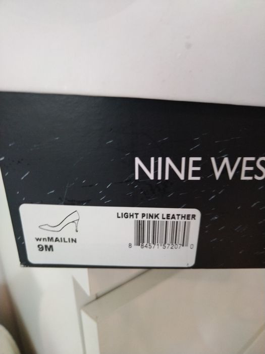 Чисто нови дамски обувки Nine West естествена кожа, размер 39 - 39.5