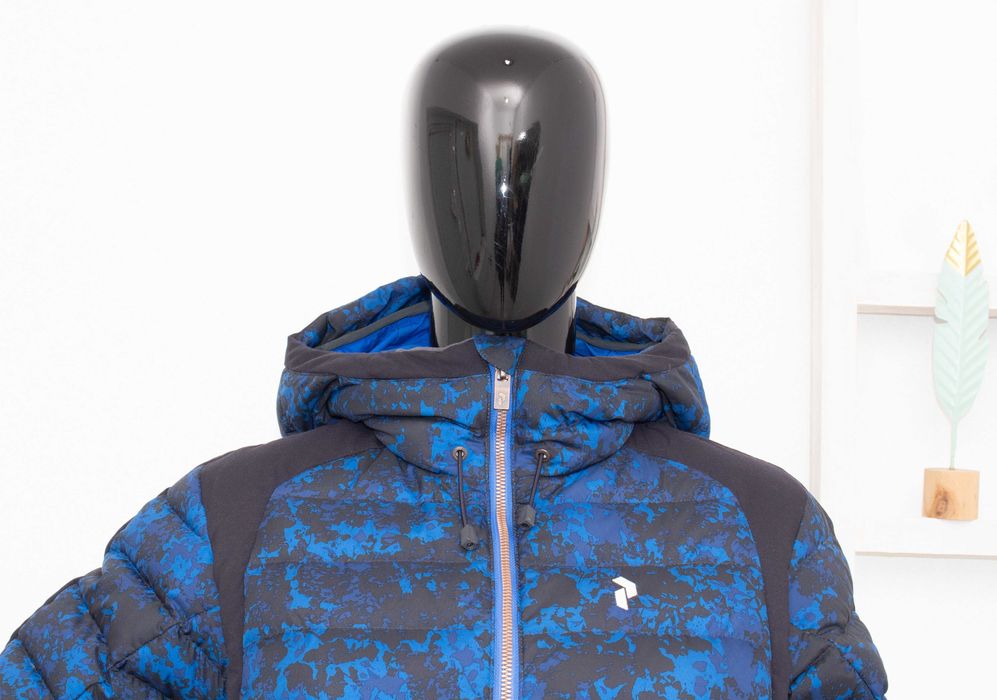 PEAK PERFORMANCE Bagnes дамско ски яке пухено син камофлаж пух/ пера М