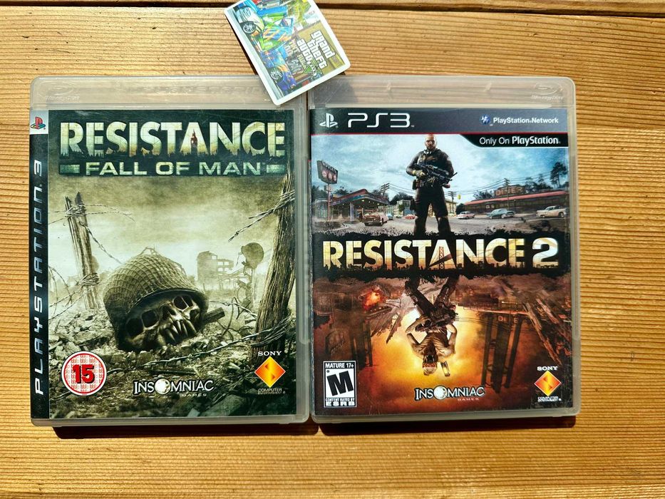 Resistance: Fall of Man + Resistance 2 PlayStation 3 PS3 ПС3
