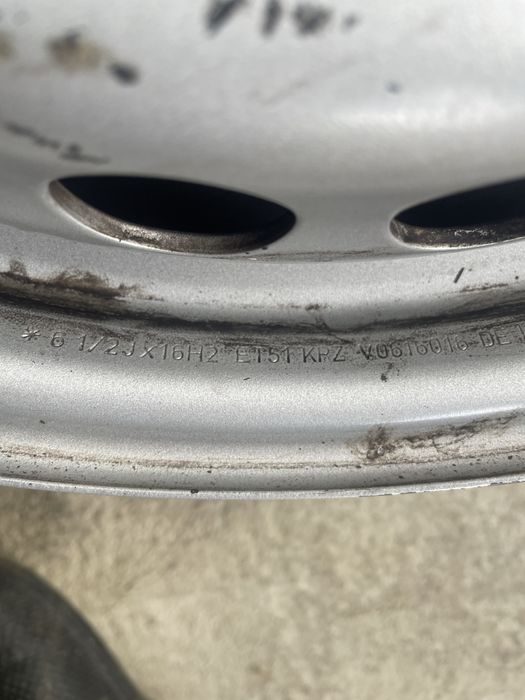 Jante tabla Volkswagen r16 T5 T6