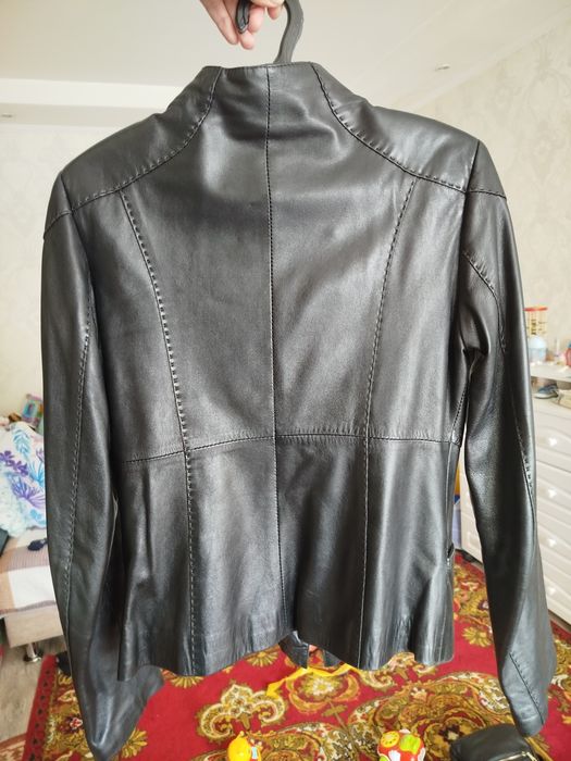 Кожаная косуха куртка