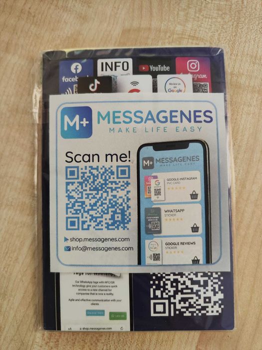 Google Review NFC Tag X4 Bucati