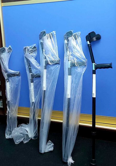 Костыль подлокотник, подмышечные костыли