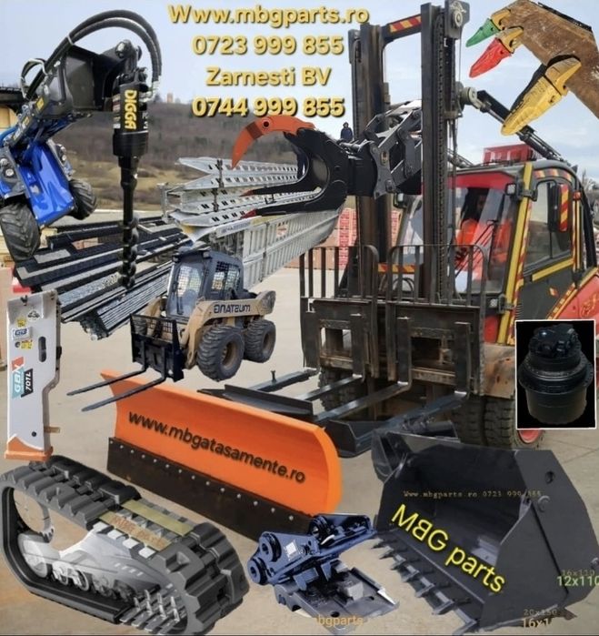Cupa miniexcavator multifunctionala pe comanda