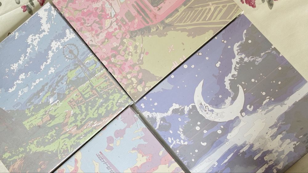 Расскраски по номерам