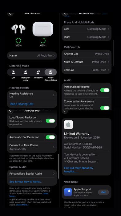 Apple AirPods Pro 2(Оригинални)