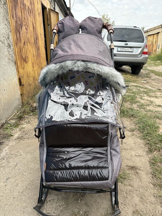 Детские зиние санки коляска