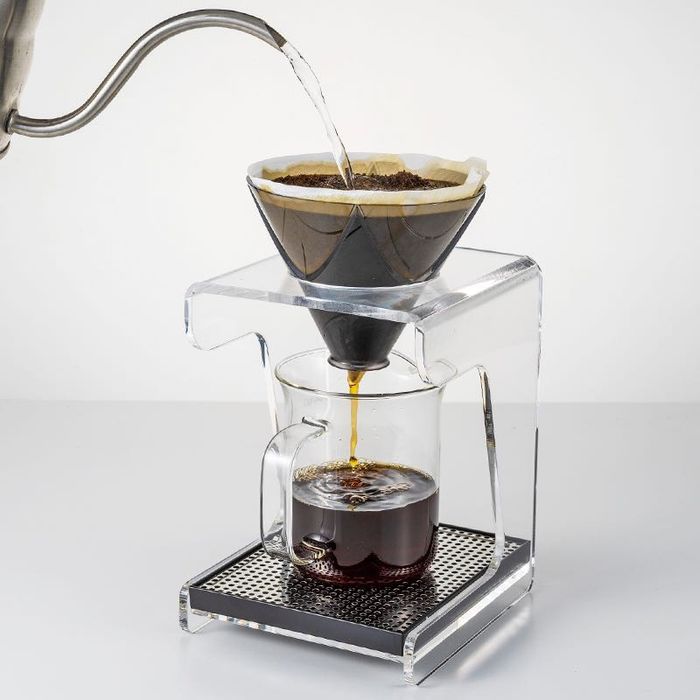 Hario V60 MUGEN — керамичен дрипер за единично наливане, бял, 02 (2–4 чаши)