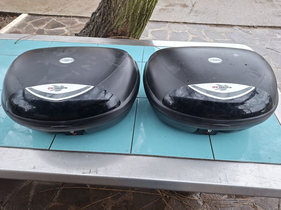Set sidecase kappa 2 genti laterale moto prindere Monokey