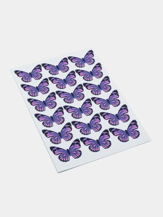 Guldasta uchun Kapalaklar rasm 20x30 foto