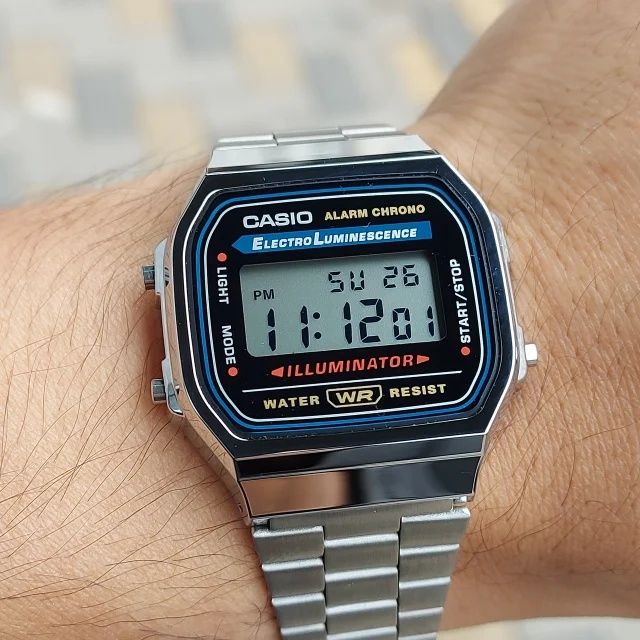 Оригинальные часы CASIO A168WA-1WSDF
