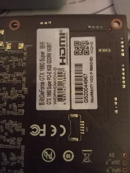 видеокарта gtx 1660 super