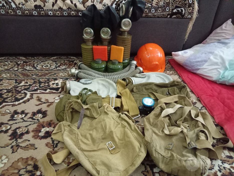 продам противогазы шмс чёрные военные  ГП-5м и обычные гп -5м