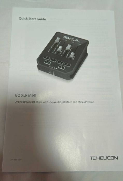 TC Helicon GO XLR Mini Подкаст миксер