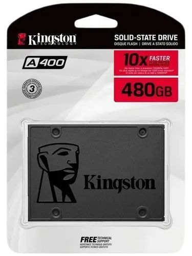 Kingston 480 ГБ Внутренний SSD-диск , 2.5", SATA III