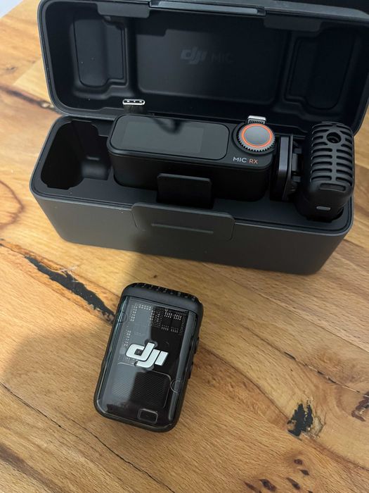 Microfon DJI Mic 2 (2Tx+1 Rx + Charging Case) Kit wireless