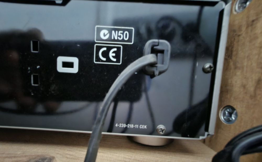 Sony minidisc deck