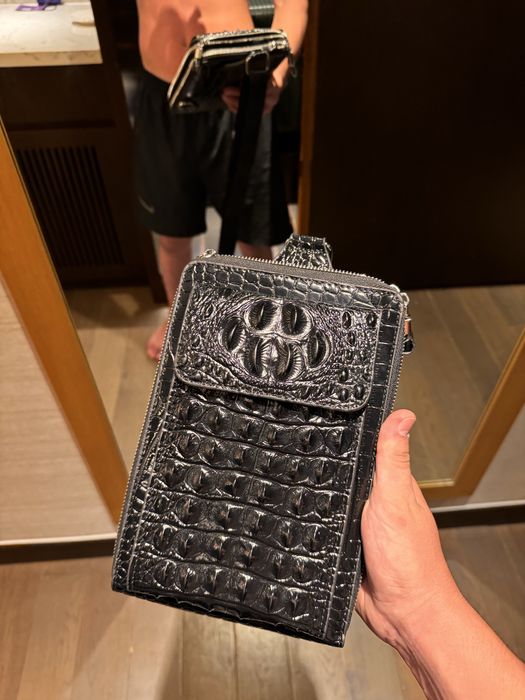 Alligator Barsetka Аллигатор барсетка