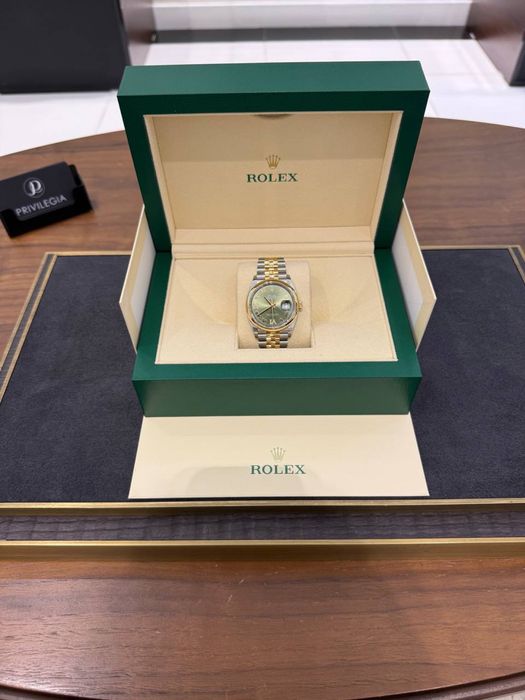 Rolex Datejust 36 mm steel and yellow gold