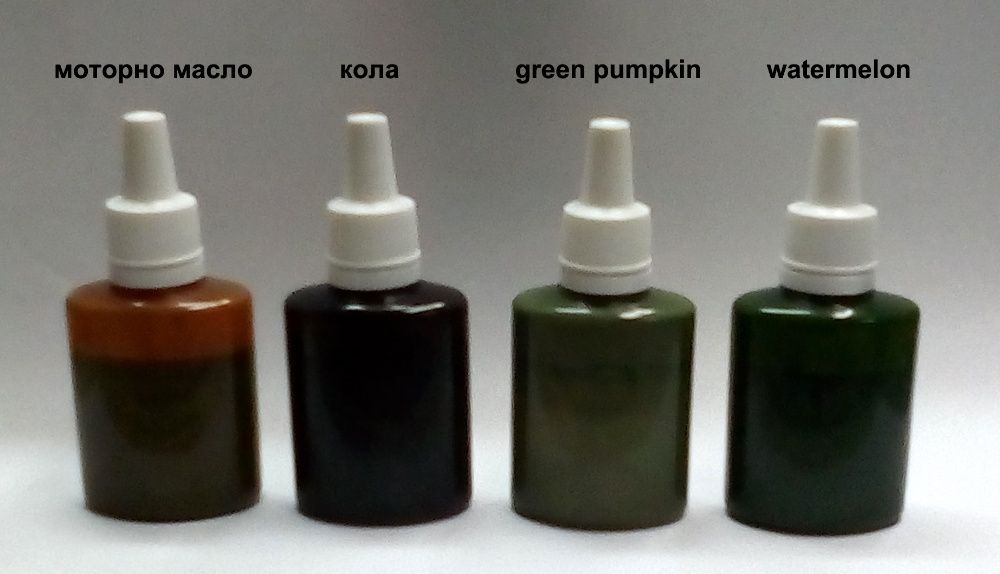 Течен силикон за силиконови примамки - оцветители за силикон