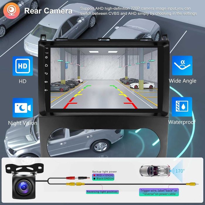 Мултимедия за Mercedes Benz A B Class W169 W245 Android Навигация 2DIN